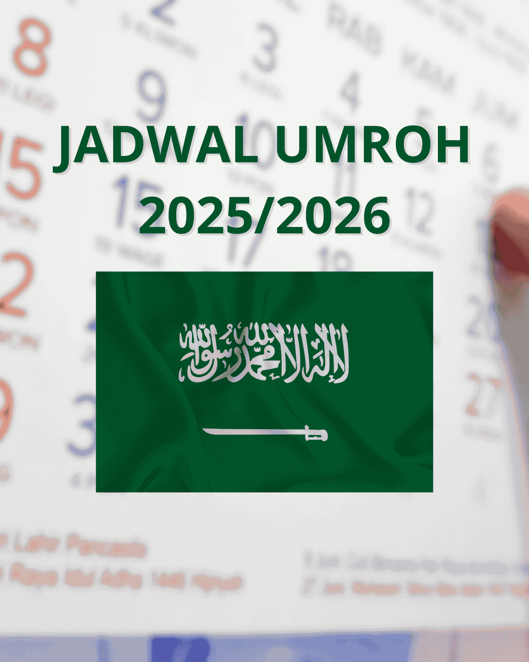 Jadwal umroh 20252026