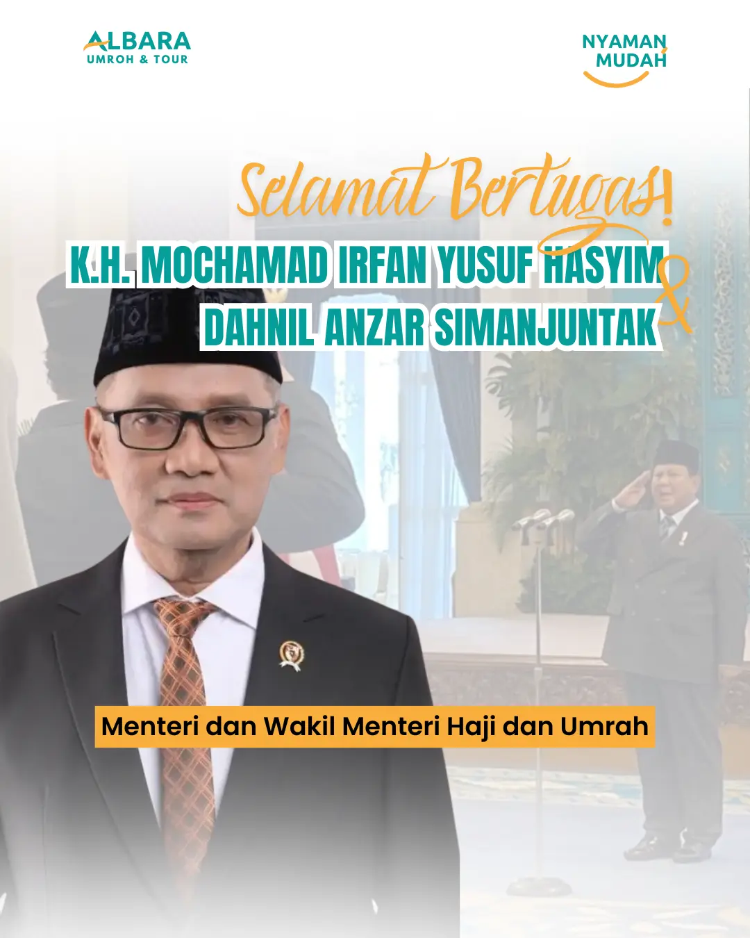 Menteri dan wakil menteri haji dan umrah