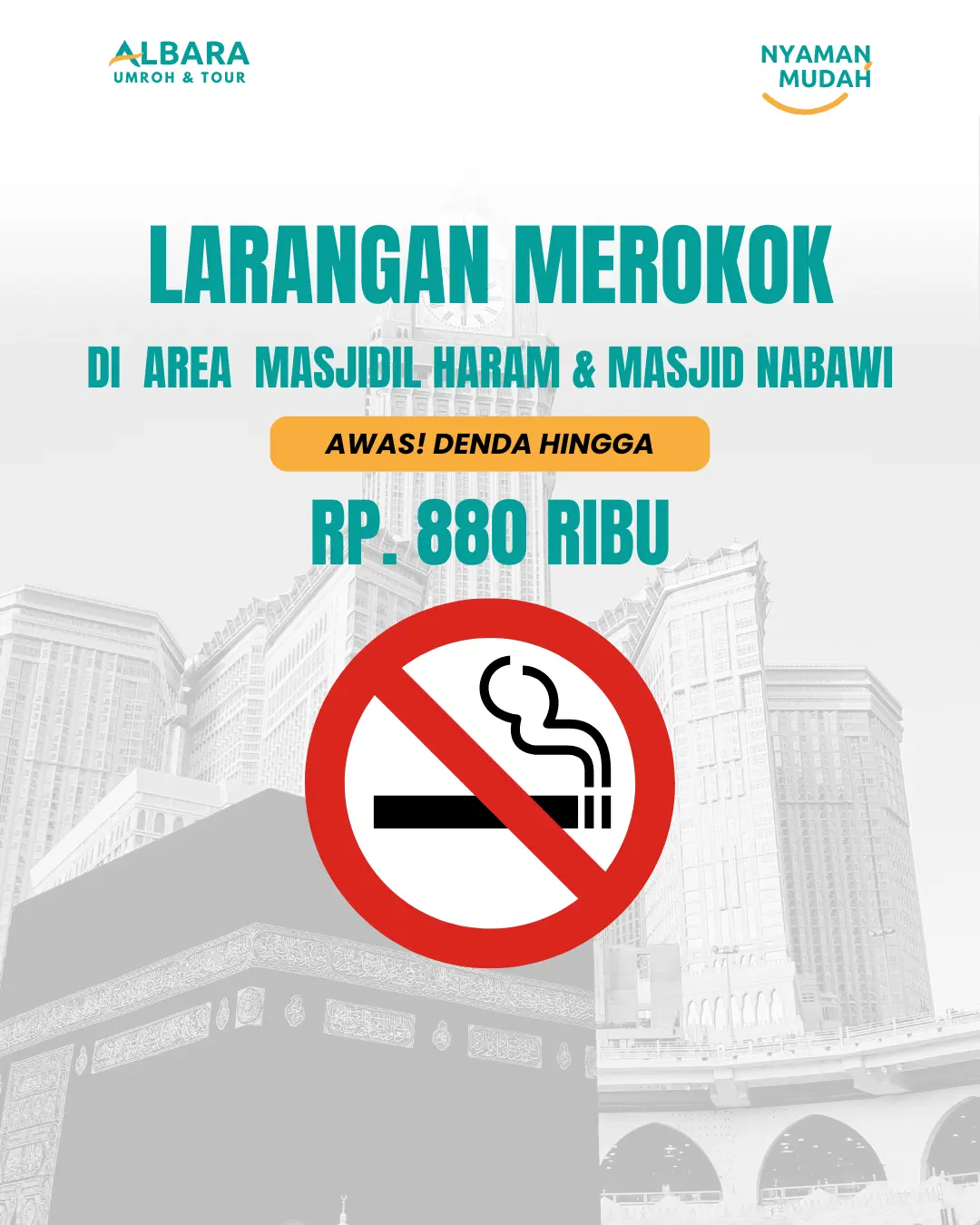 Larangan merokok umroh