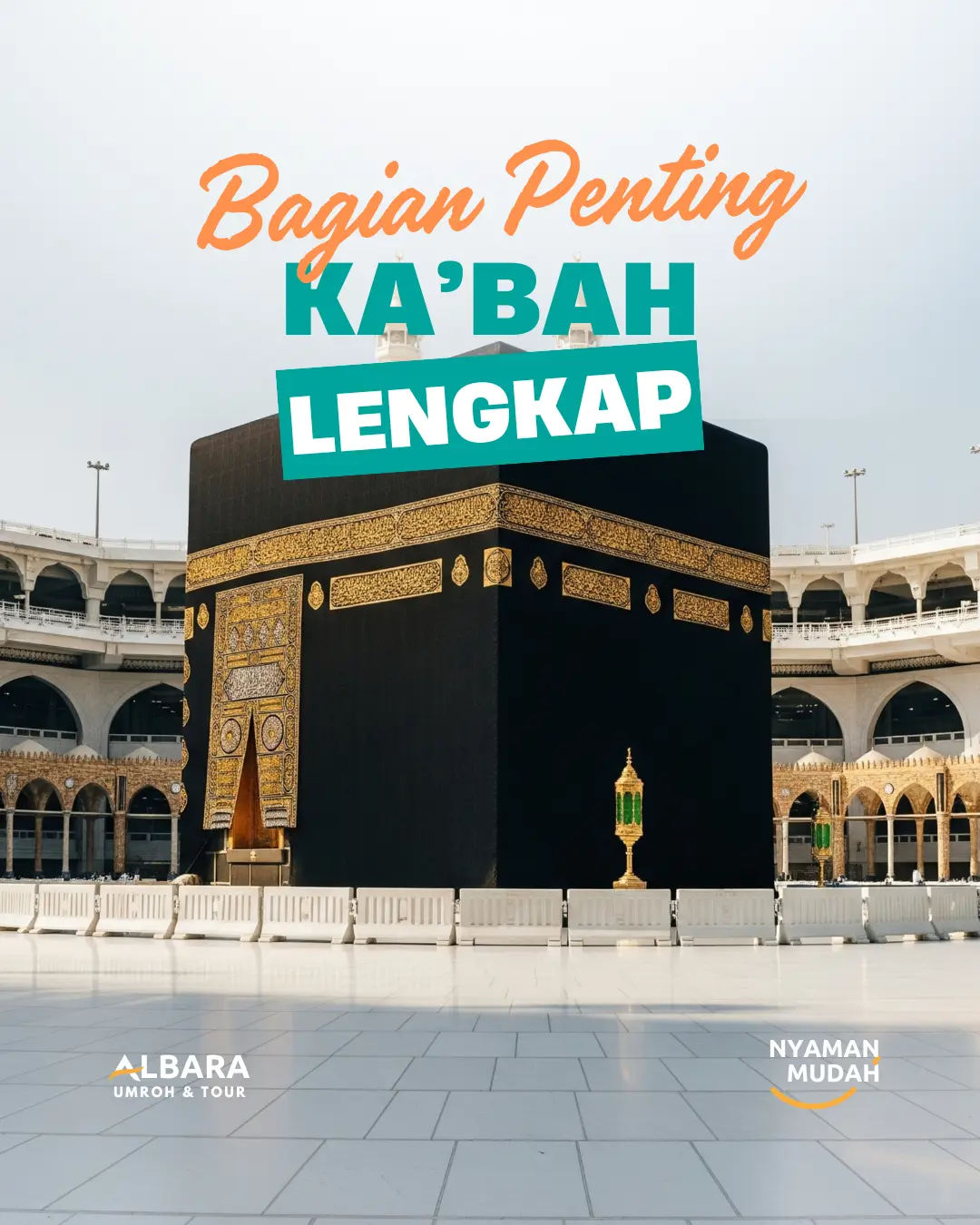 Panduan Bagian-Bagian Penting Ka’bah untuk Jamaah Umroh & Haji